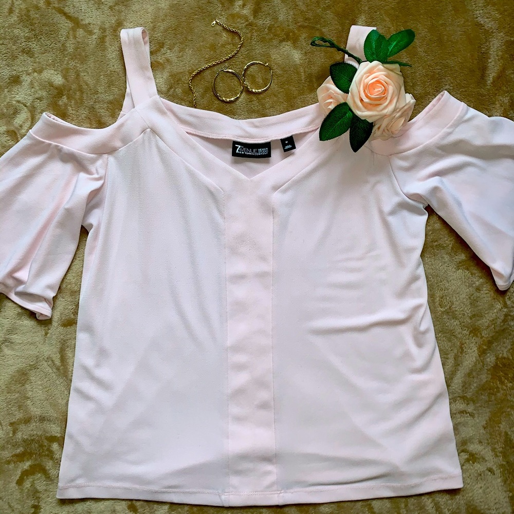 Baby pink blouse